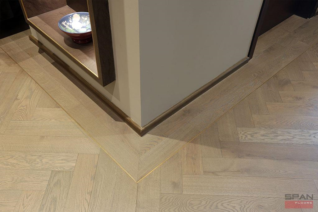 Brass Inlay Borders: A Key Element in Creating a Luxury Look in Wood Floors