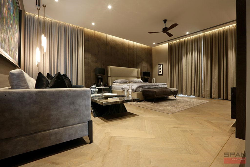 Creating a High-End Look with Herringbone Pattern Engineered Wood Floors