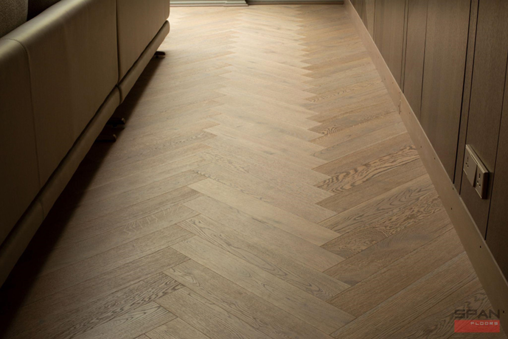 Creating a High-End Look with Herringbone Pattern Engineered Wood Floors