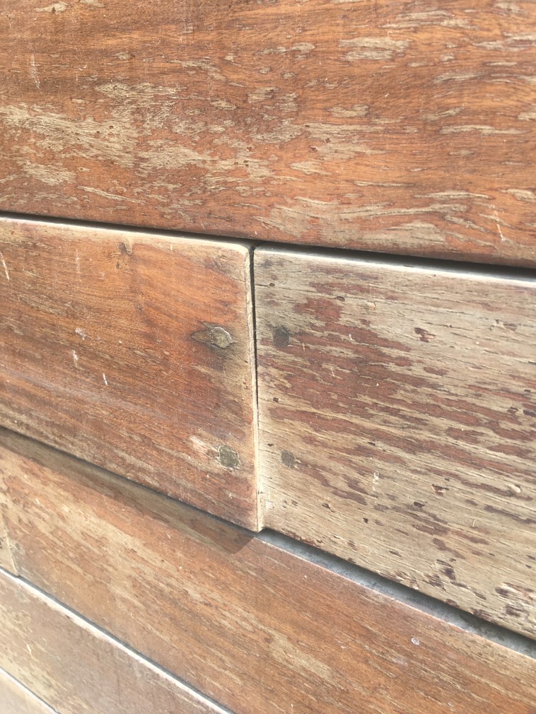 Wood on building facades