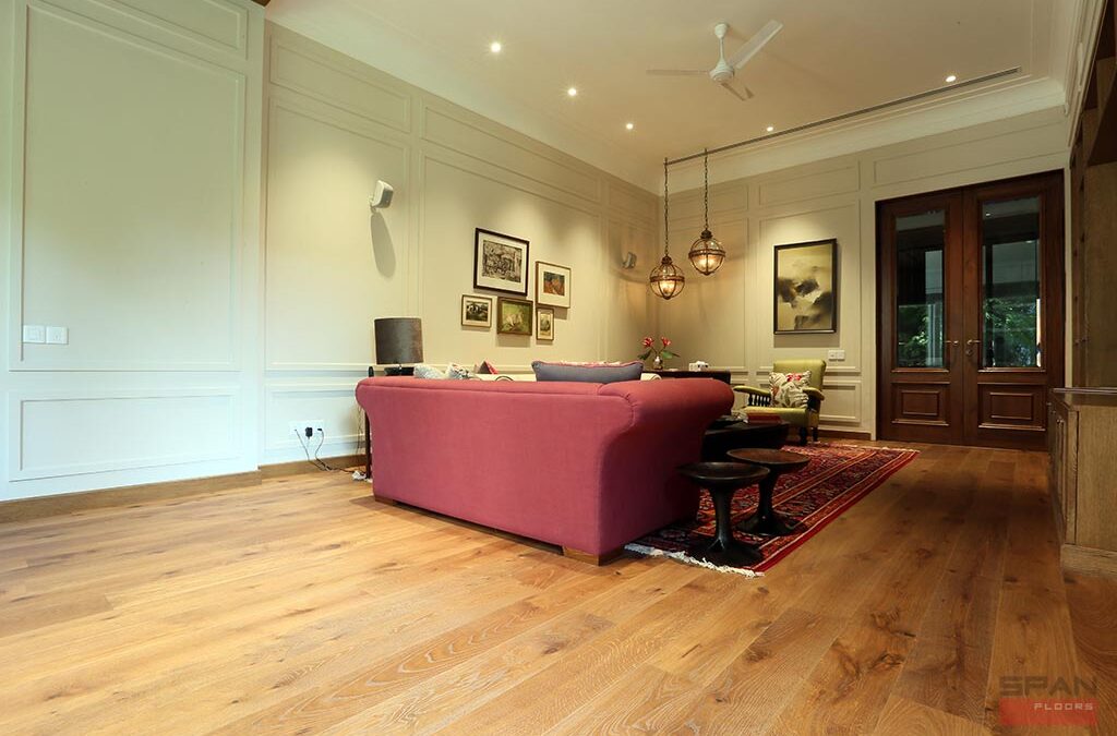 Designing spaces using Engineered Wooden Flooring: Single Color or Mixed Colors?